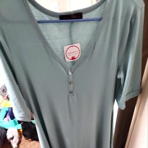 Shelia Rosa Blouse sz L NEW